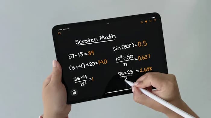 Novidades no iPadOS 18: Calculadora integrada e tela inicial personalizável