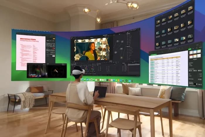 Apple revela visionOS 2 com edição de fotos 3D e suporte a telas ultralargas para Mac