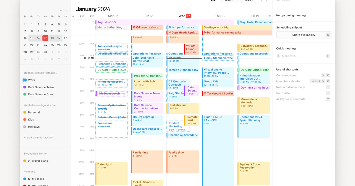Tudo em Ordem: Conheça o Novo Aplicativo de Calendário do Notion para Manter suas Reuniões Organizadas!