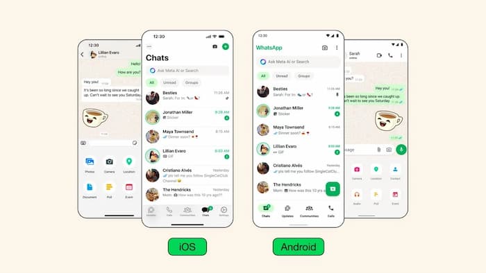 Explore as Mudanças: Novo Visual e Modo Escuro Aprimorado no WhatsApp